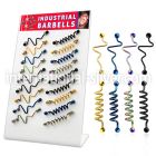 dind3 straight barbells anodized surgical steel 316l 