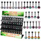 dmcd10 belly rings surgical steel 316l belly button