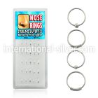 dmvns nose hoop silver 925 nose