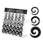 dmxp15 tapers organic body jewelry ear lobe