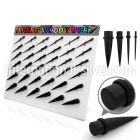 dmxp9 tapers organic body jewelry ear lobe