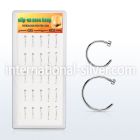 dnsm118 fake illusion body jewelry silver 925 nose