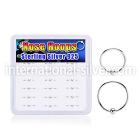 dnsm247 925 silver nose hoops nose piercing