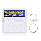 dnsm248 925 silver nose screws and nose studs nose piercing