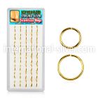 dnsm38 nose hoop silver 925 nose