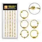 dnsm43 nose hoop silver 925 nose