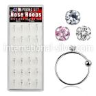 dnsm47 nose hoop silver 925 nose