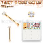 drnb26 nose bone gold nose