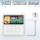 dwsc1 l shape nose studs gold nose