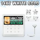 dwsc7 l shape nose studs gold nose