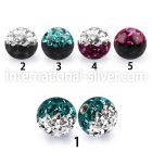 emfr6 loose body jewelry parts surgical steel 316l belly button