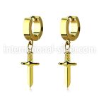 erg768 +anodized surgical steel +huggie choose  piercing