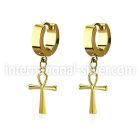 erg769 anodized surgical steel huggie piercing