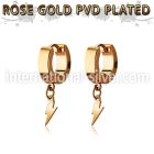 errlit anodized surgical steel +huggie choose  piercing