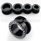 ftaf tunnels gauges acrylic body jewelry ear lobe