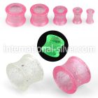 gaprd tunnels gauges acrylic body jewelry ear lobe
