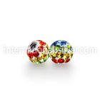 gmfr6 loose body jewelry parts surgical steel 316l 