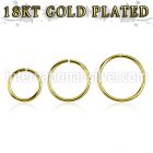 gpsel20 seamless segment rings silver 925 eyebrow