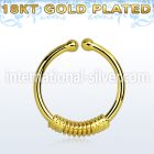 gpsep12k fake illusion body jewelry silver 925 septum