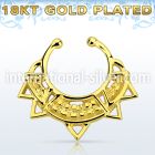 gpsepd10 fake illusion body jewelry silver 925 septum
