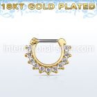 gsepc16 fake illusion body jewelry silver 925 septum