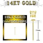 gysbt bend it to fit nose studs gold nose