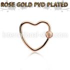 hcrr16f3 surgical steel ball closure rings nose  piercing