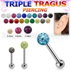 hexcfr straight barbells surgical steel 316l tragus