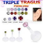 hexgz labrets lip rings bioflex ptfe tragus