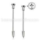 indsh19 straight barbells surgical steel 316l 