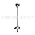 indsh27 straight barbells surgical steel 316l helix