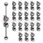 indsh35 surgical steel barbells ear othershelix piercing