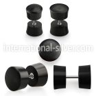 ipare cheaters  illusion plugs and tapers organic body jewelry ear lobe