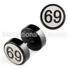 ipls10 cheaters  illusion plugs and tapers anodized surgical steel 316l ear lobe