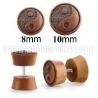 iplswa cheaters  illusion plugs and tapers organic body jewelry ear lobe