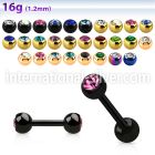 iptjb4 cheaters  illusion plugs and tapers anodized surgical steel 316l ear lobe