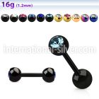 iptjb5 cheaters  illusion plugs and tapers anodized surgical steel 316l ear lobe