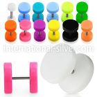 ipvrd cheaters  illusion plugs and tapers acrylic body jewelry ear lobe