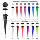 ivtp cheaters  illusion plugs and tapers acrylic body jewelry belly button