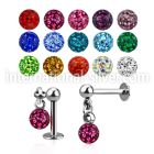 lber2 labrets lip rings surgical steel 316l labrets chin