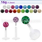 lbifr4 labrets lip rings bioflex ptfe labrets chin