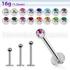 lbjb25 labrets lip rings surgical steel 316l labrets chin