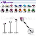 lbjb25xs stainless steel labrets helix lower lip tragus upper lip monroe piercing