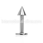 lbmncn labrets lip rings surgical steel 316l labrets chin