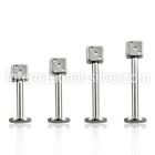 lbsdi3 labrets lip rings surgical steel 316l labrets chin