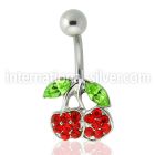 mcd355 belly rings surgical steel 316l belly button