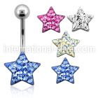 mcd427 belly rings surgical steel 316l belly button