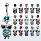 mcd451d belly rings surgical steel 316l belly button