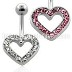 mcd499 belly rings surgical steel 316l belly button