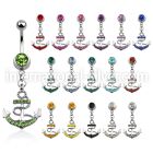 mcd540 belly rings surgical steel 316l belly button